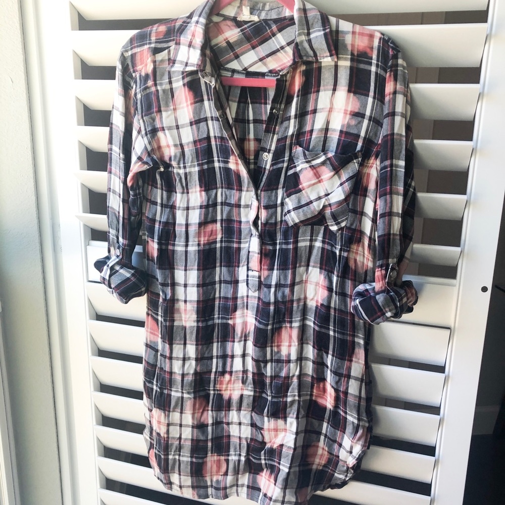 Flannel dress